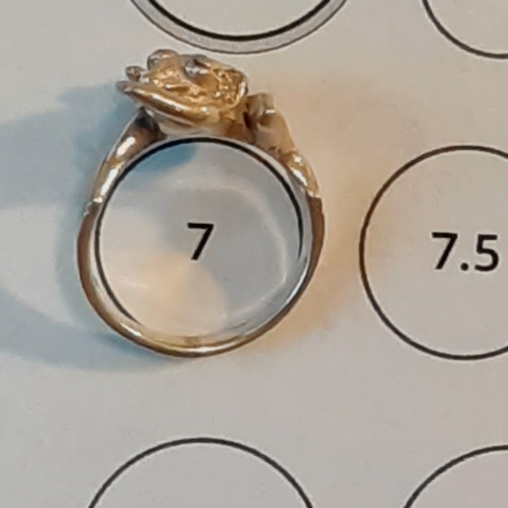 Sterling Silver Crawling Tree Frog Ring - image 8